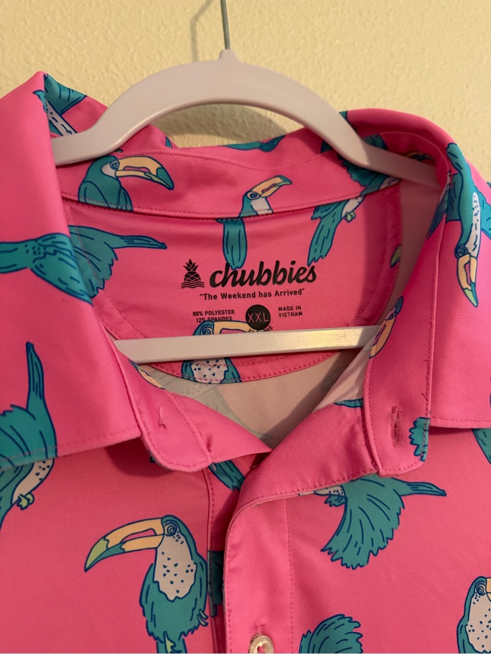 Chubbies The Toucan Do It Performance Polo Shirt - Picture 4 of 4